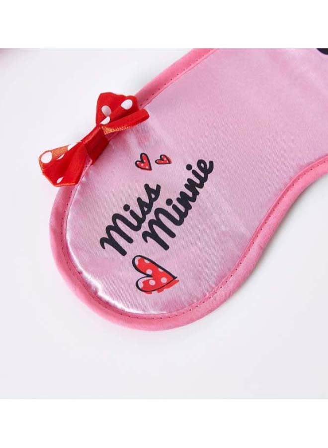 Disney Miss Minnie Eye Mask Pink 20 x 9cm - Image 2