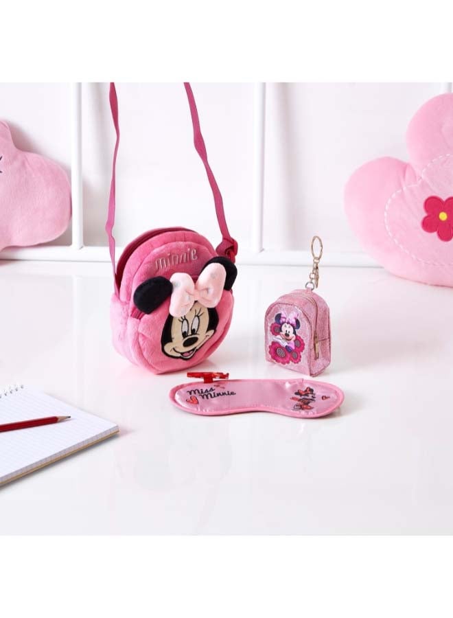 Disney Miss Minnie Eye Mask Pink 20 x 9cm - Image 4
