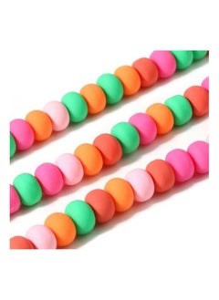 Multi-colour Polymer Clay Beads 9mm