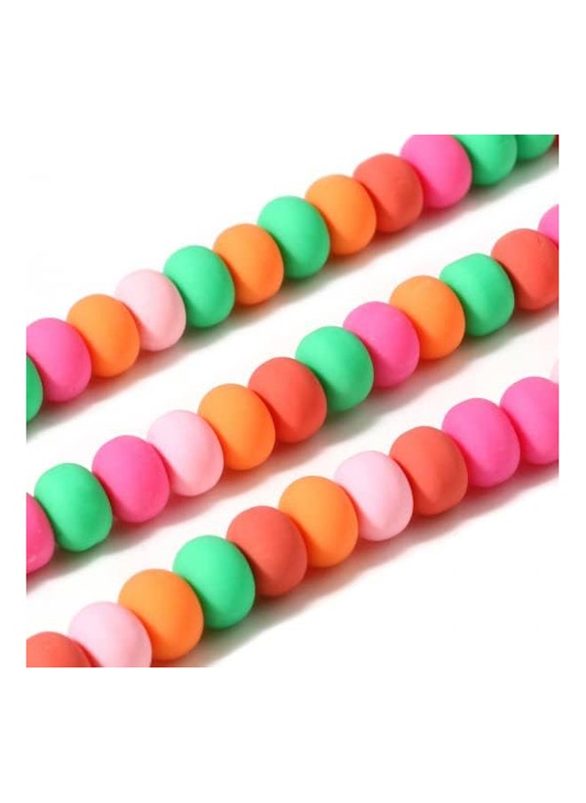 Generic - Multi-colour Polymer Clay Beads 9mm - Image 1