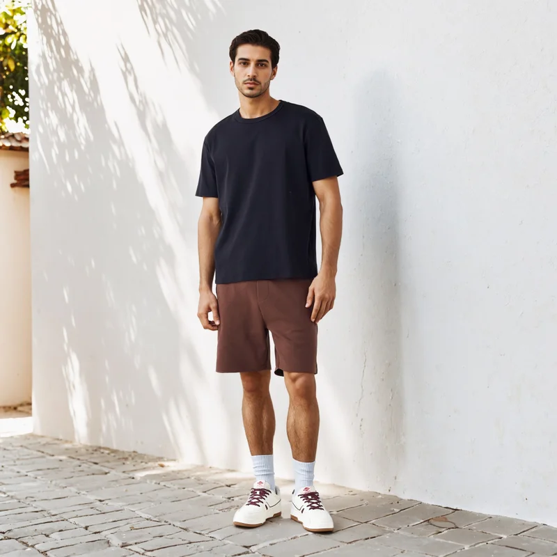 سبلاش فيڤ Relaxed Fit Crew Neck T-shirt