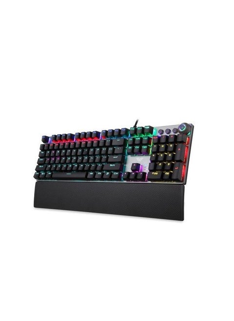 اولا كيبورد F2058 لون اسود  يو اس بي