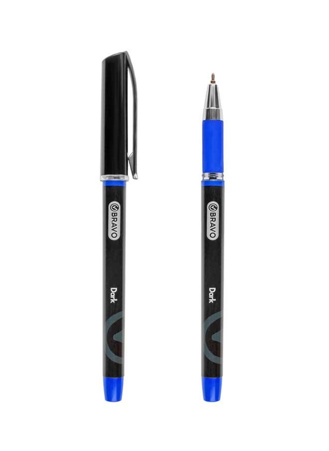 Bravo Bravo Dark Ballpoint Pen - Pack of 10 - Blue  - Image 2
