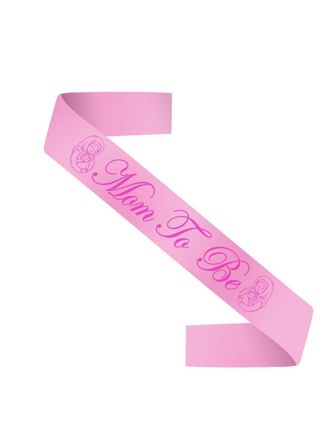 AMAROBA Mom to Be & Dad to Be Sash for Baby Shower - Pink and Blue Satin Sashes for Parents - Adjustable Size, Comfortable Fit, Baby Shower Party Decoration & Celebration Accessory for New Parents - Image 3