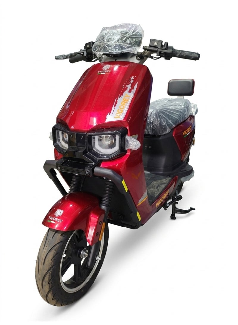 VIGOREY Super Lion Electric Scooter 2500W – 76V 30Ah Lithium Battery, 70 km/h Max Speed, 60–70 km Range, Hydraulic Front & Rear Brakes, City Commuter E-Scooter - Image 1
