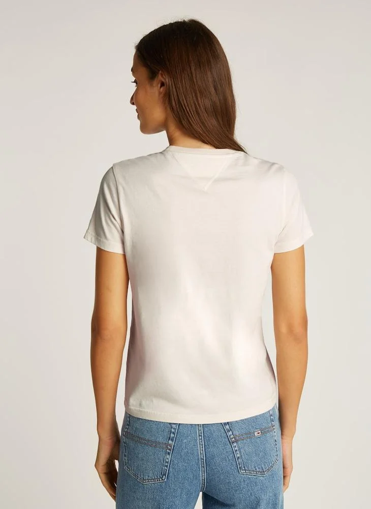 TOMMY JEANS Crew Neck Graphic T-Shirt