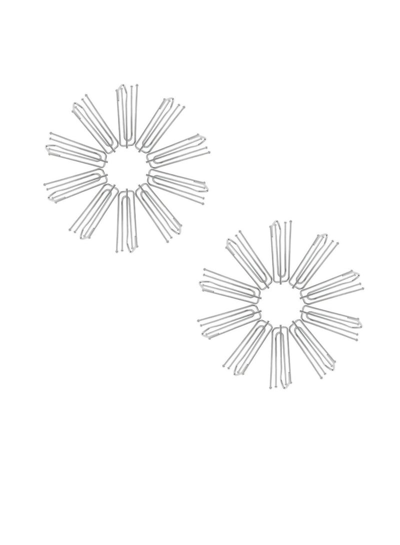 Curtain Pleater Tape Pleat Hook, 4 Prongs Pinch Pleat Drapes Clip Traverse Pleater 4 End Hooks (Pack of 50) - Image 1