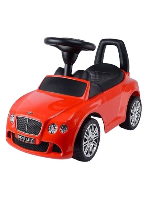 Continental GT Speed Ride on Push car portable red with under seat storage space