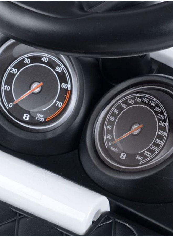 Continental GT Speed Ride on Push car portable red with under seat storage space