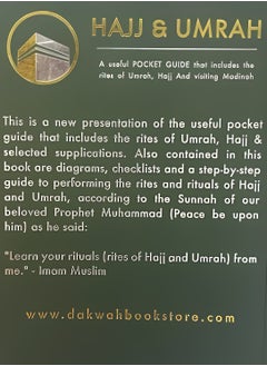 Hajj and Umrah Guide The pocket guide that presents the rituals of Umrah, Hajj and visiting Medina in English, small size 17 x 10 - pzsku/ZA7386A3C8CA6D9F9D1D9Z/45/_/1736949373/3829ee7c-ab88-40ba-91cd-e8e266dd9838