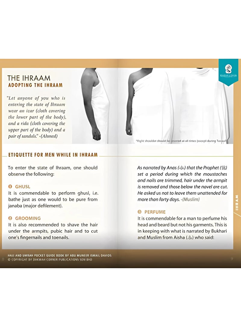 Hajj and Umrah Guide The pocket guide that presents the rituals of Umrah, Hajj and visiting Medina in English, small size 17 x 10 - Image 4