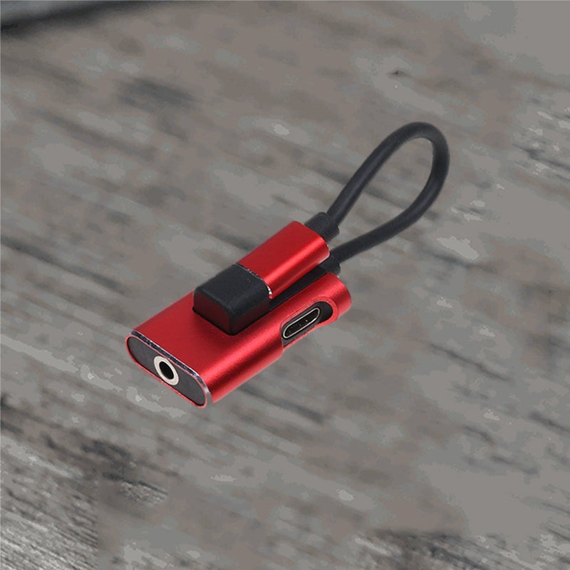 2pcs 2 In 1 Type-C To 3.5mm Headphone Jack AUX Audio Cable Adapter Charging Converter for Phone - Image 5