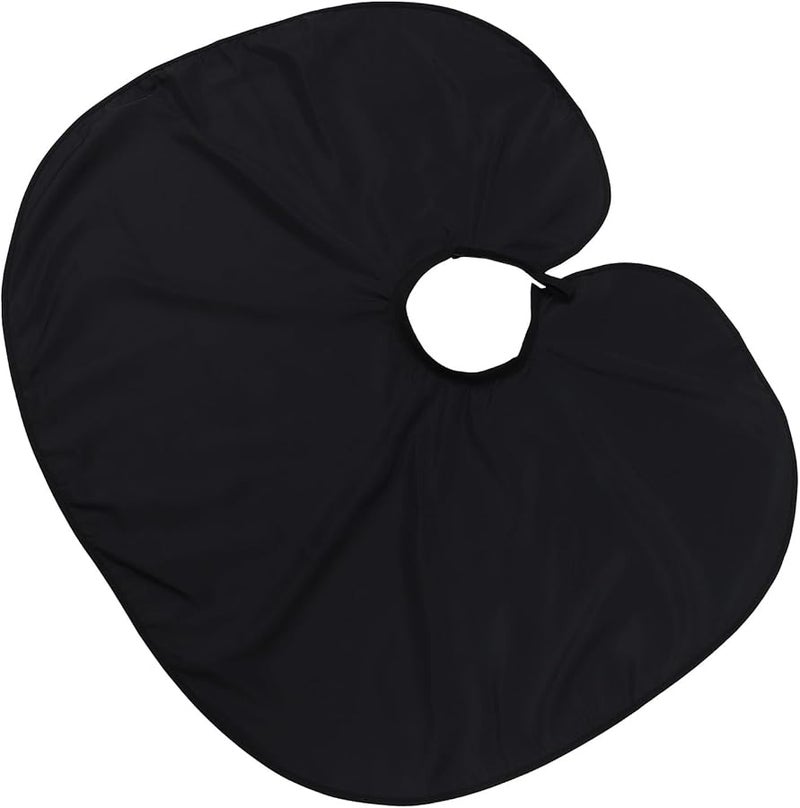 Black Salon Barber Cape For Hair Cutting Styling And Coloring - Image 1