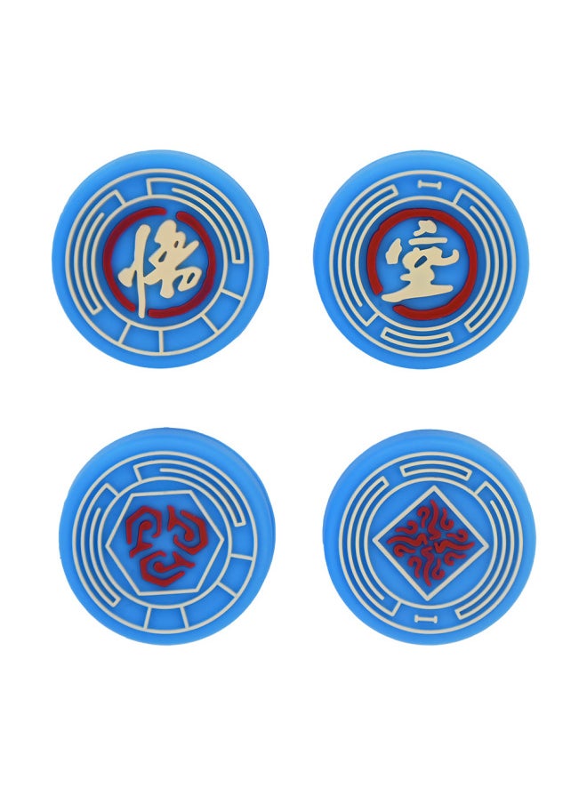 Generic Black Myth Wukong Silicone Rocker Cap For PS5/PS4 Handle Rocker Protective Cap Game Accessories-Product Color:Blue Group  - Image 1