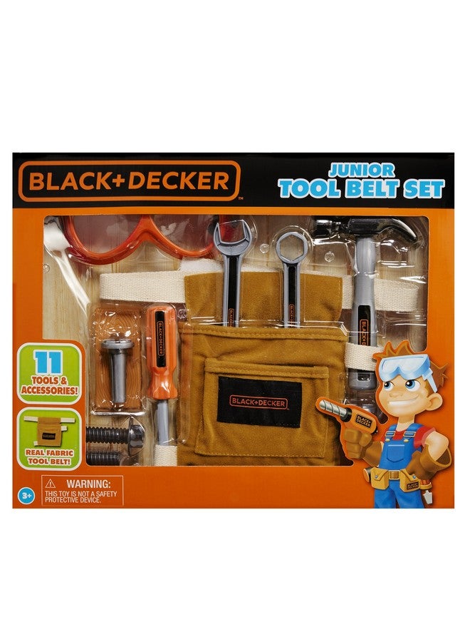 BLACK+DECKER Jr Tool Belt Set With 11 Tools And Accessories  - Image 5