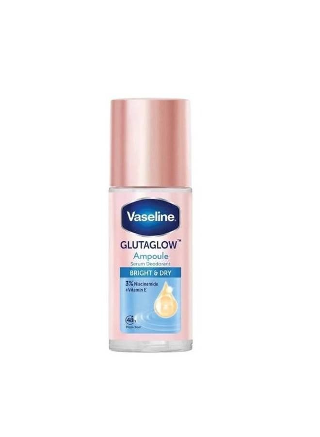 Vaseline GLUTAGLOW Ampoule serum Deodorant BRIGHT AND DRY