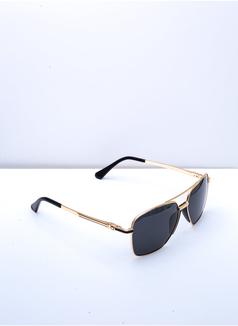 Baleno "Classic Aviator Sunglasses with Sturdy Metal Frame – Polarized Lenses for 100% UV Protection, Lightweight & Comfortable Design – Perfect for Men & Women, Ideal for Driving, Travel, and Outdoor Activities  - Image 2