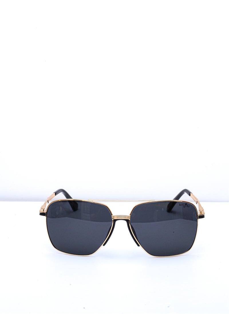 Baleno "Classic Aviator Sunglasses with Sturdy Metal Frame – Polarized Lenses for 100% UV Protection, Lightweight & Comfortable Design – Perfect for Men & Women, Ideal for Driving, Travel, and Outdoor Activities  - Image 1