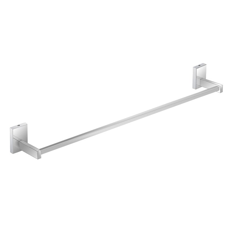 Primax Iris 304 Grade Stainless Steel Towel Hanger for Bathroom/Towel Rod/Bar/Bathroom Accessories (24inch) - Chrome - Pack of 1 - Image 4