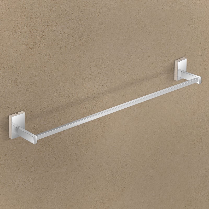 Primax Iris 304 Grade Stainless Steel Towel Hanger for Bathroom/Towel Rod/Bar/Bathroom Accessories (24inch) - Chrome - Pack of 1 - Image 5