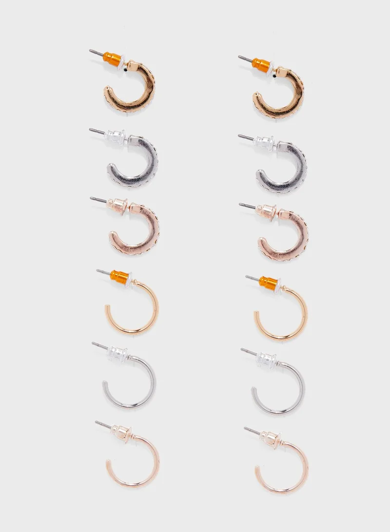 FOREVER 21 Multipack Mixed Stud Earrings