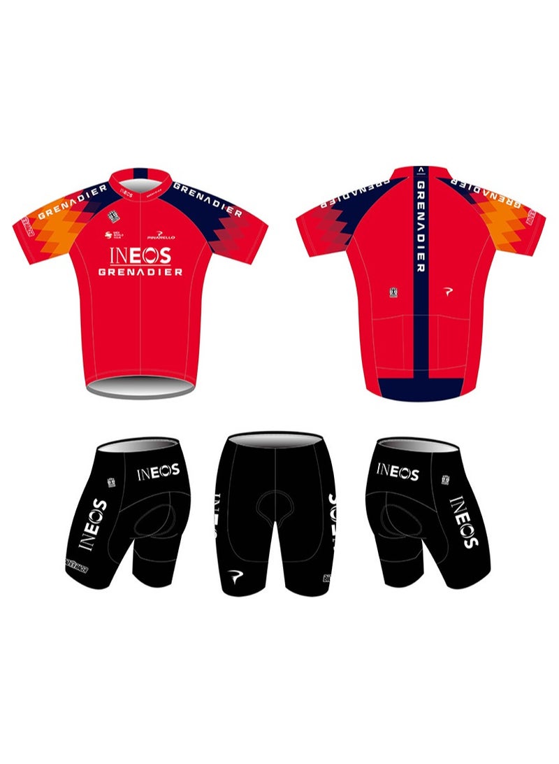 KUYING GR New Summer Outdoor Sunscreen Moisture Absorption Quick Drying Bicycle Women's Cycling Clothing Set  - Image 1