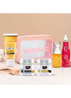 LILIUM Daily Skincare Kit 310G For Nourished & Glowing Skin Hydrate Protect & Revitalizes Skin Best Partner For Summers All Skin Types  - Image 1