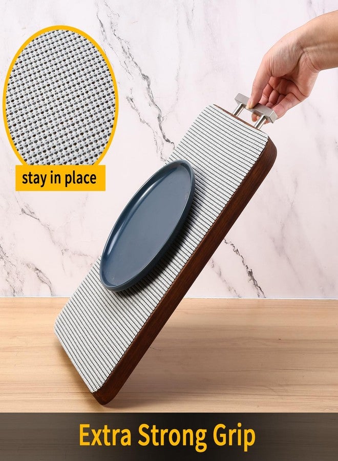 iwtmm Drawer Shelf and Cabinet Liners Non-Adhesive Extra Strong Grip - Keep Items in Place for Kitchen, Bathroom, Office & Wardrobe, Heavy Duty Anti-Slip Liners for Cabinets, Cupboards, Drawers - Image 2