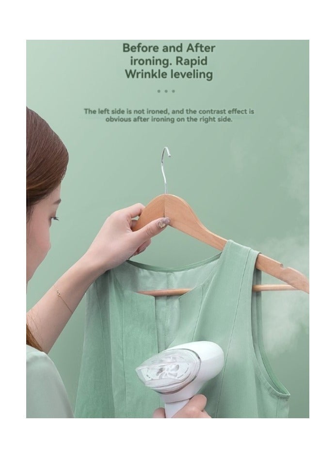 Travel Steamer for Clothes, Portable and Foldable Handheld Garment Steamer, Fast Heat-up, Steam Iron Fabric Wrinkle Remover with Brush and water cup for Home and Travel  - Image 3
