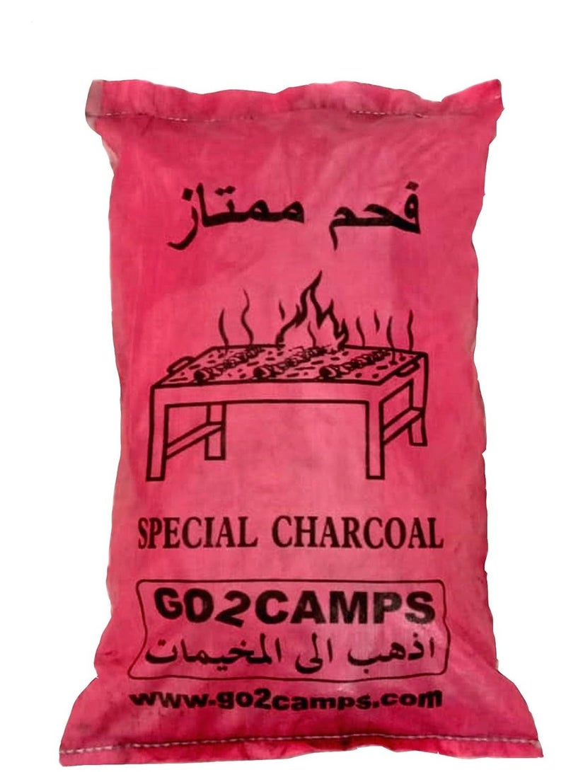 كيس فحم خاص للشواء بوزن 5 كجم - فحم خشبي طبيعي 100% - مثالي للشواء  - Image 1