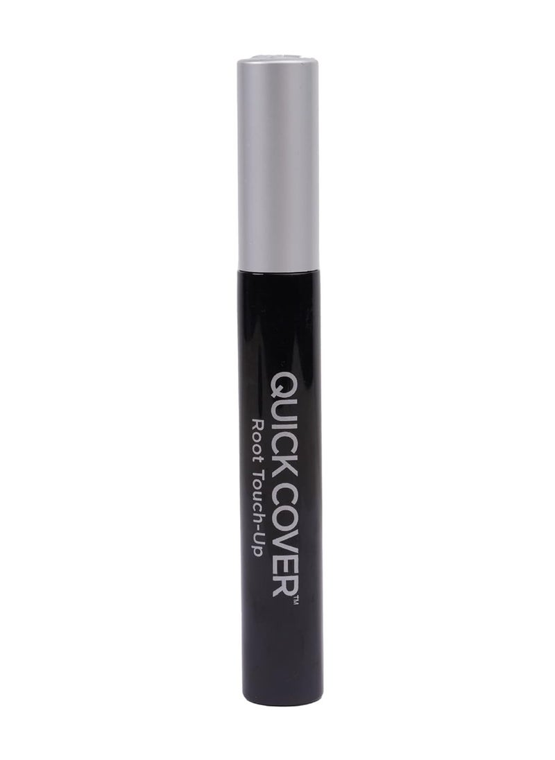 KISS RED by Kiss Quick Cover Root Touch Up Rescue, Mascara Natural Water-Resistant Temporary Gray Concealer Cover Up Brush for Hair Mustache & Beard (Natural Dark Brown) (2Pcs)  - Image 2