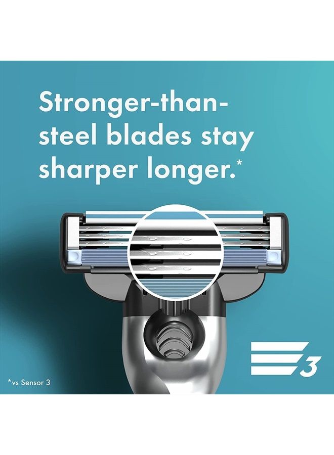 Gillette Mach3 Men's Razor Handle + 1 Blade Refill - Image 3