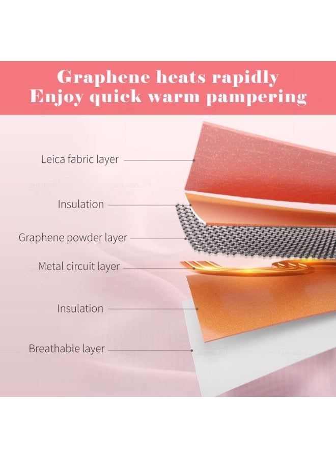 Portable Cordless Menstrual Relief Belt - Flexible & Washable Heating Pad for Period Cramps - Wireless Stomach & Lower Back Relief - Ultra Soft & Lightweight - Image 3