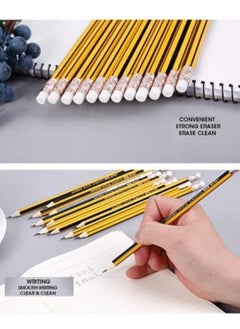 M&G M&G AWP30871 pencils Set Of 12 Pieces HB - Yellow Black  - Image 4