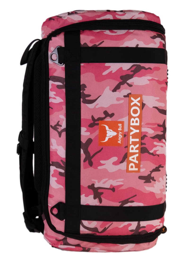 Angry Bull Speaker Bag Carrying Case Backpack Compatible with JBL Partybox 110 Backpack bag ARMY - I  - Image 1