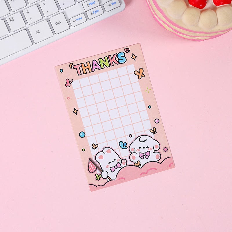 Yueshi New Ins Style Series Cartoon Card Packaging Material Hard Card Back Small Card Card Head Gift Card - Image 1