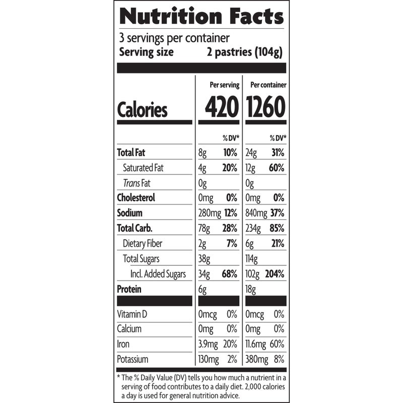 Nature's Path Organic Frosted Berry Strawberry Toaster Pastries, 11 oz (Pack of 1), Non-GMO - Image 5