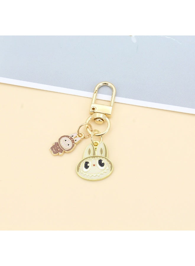 LABUBU Cute Cartoon Labubu Keychain Pendant 
