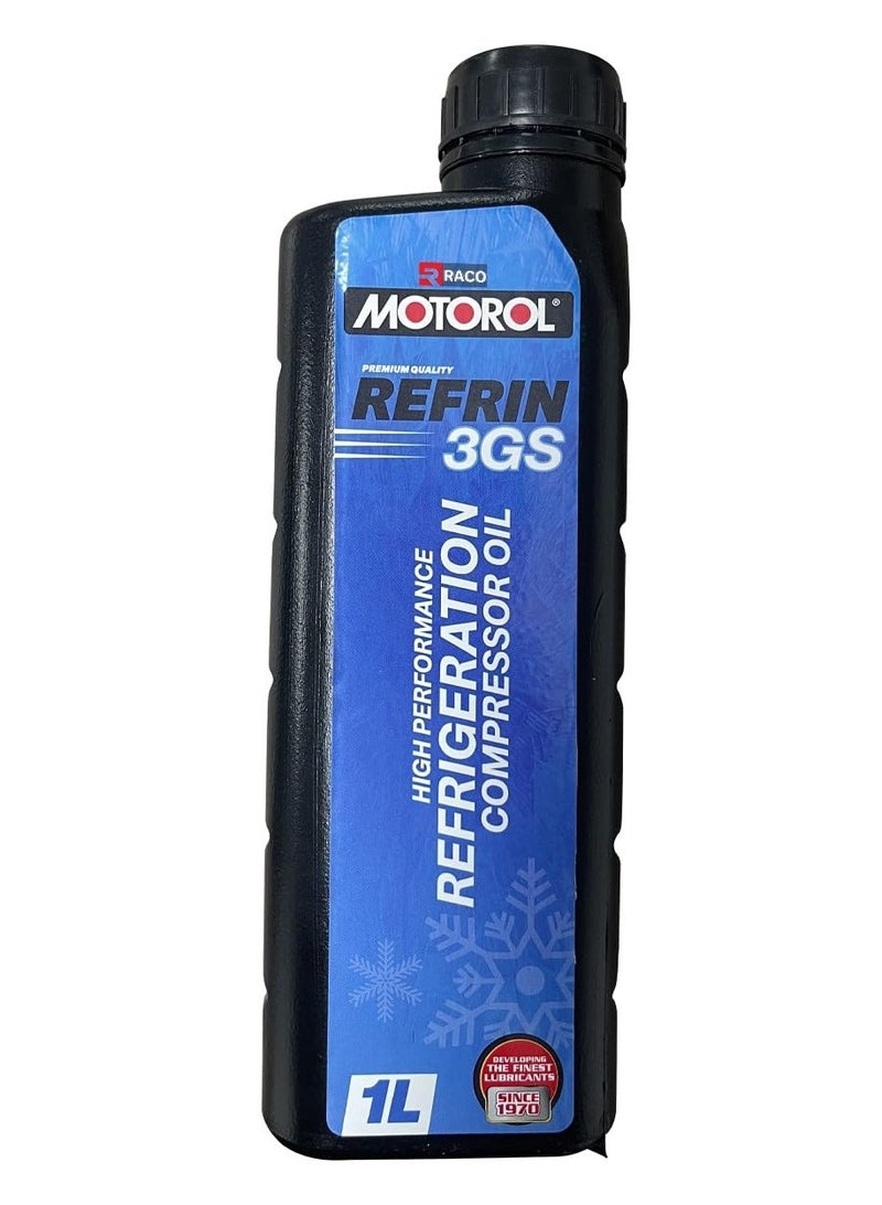 RACO RACO MOTOROL Refrin 3GS Lubricant Refrigeration Compressor Oil 1Liter Made in UAE  - Image 1