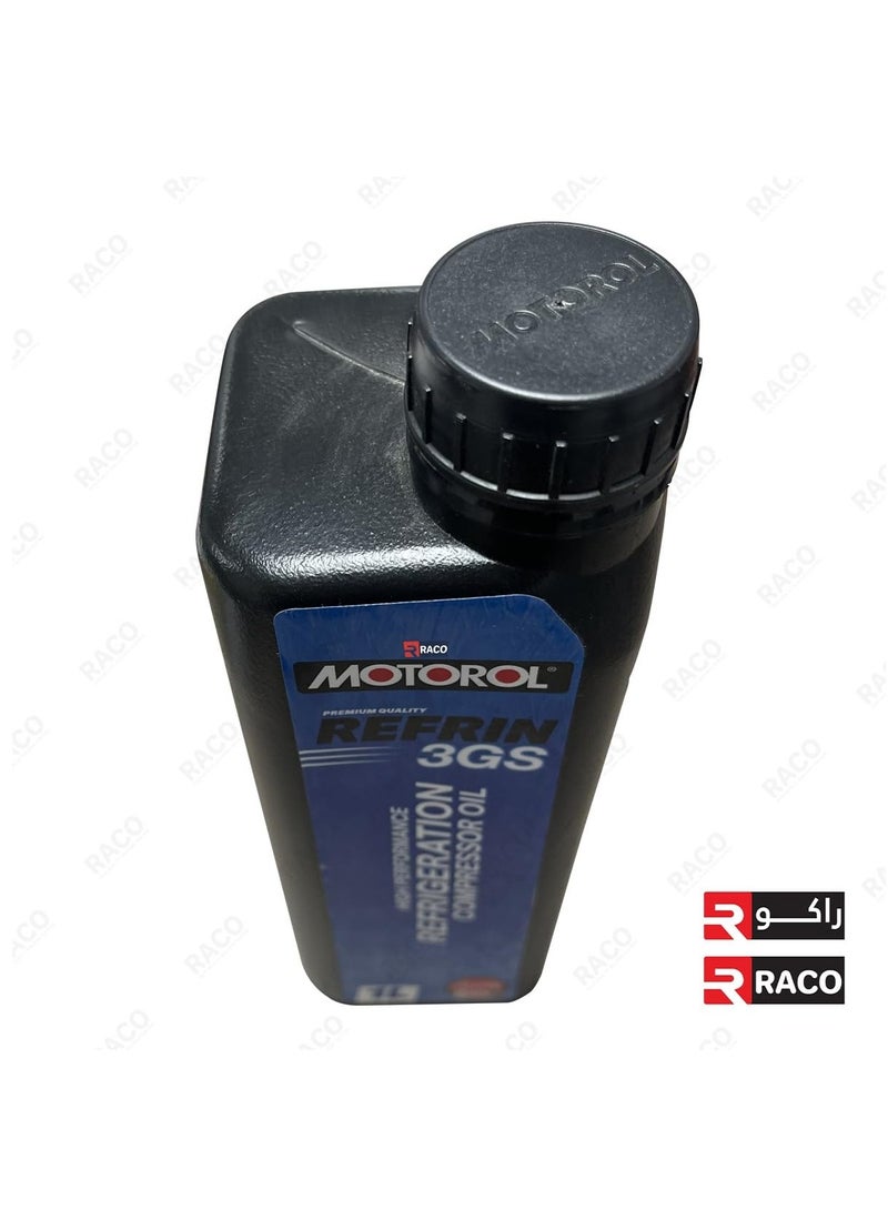 RACO RACO MOTOROL Refrin 3GS Lubricant Refrigeration Compressor Oil 1Liter Made in UAE  - Image 2