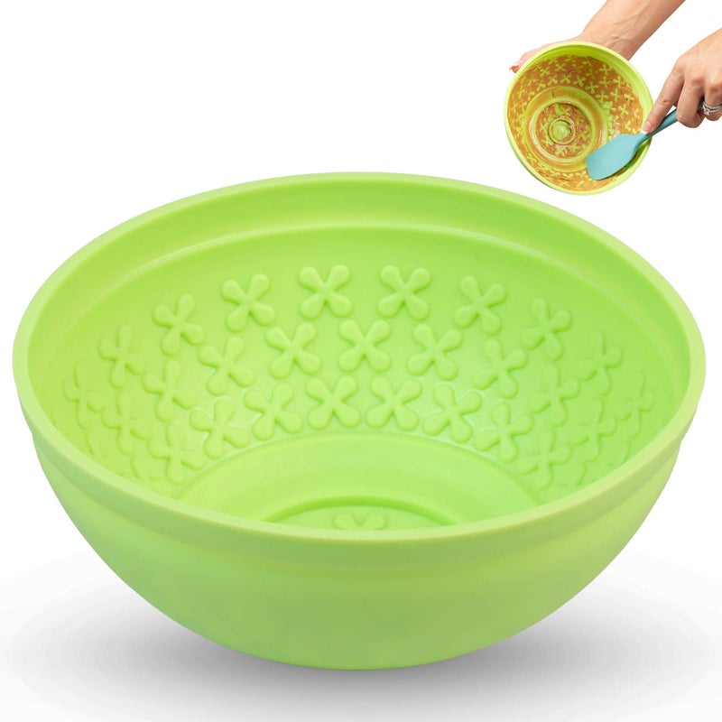 Hyper Pet IQ Treat Lick mat for Dogs, Slow Feeder & Cat Lick mats | Great Alternative to Slow Feeder Dog Bowls & Feeders | Perfect Licking mat, Cat Puzzle & Dog Enrichment Toys - Image 1