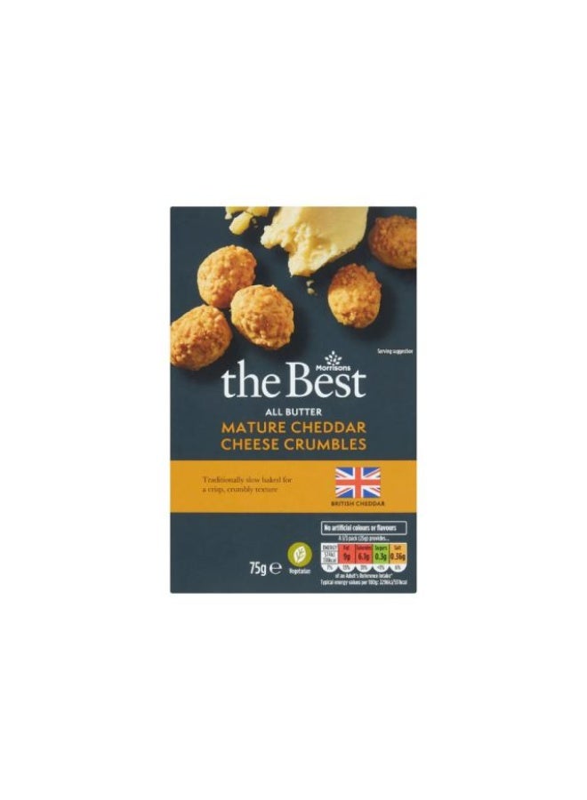 Cheese Crumbles, Cheddar - 75g, Netherlands