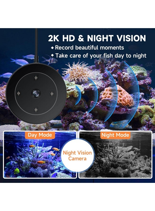 Hygger hygger WiFi Automatic Fish Feeder with App, Smart Auto Fish Feeder for Vacation with Timer, Precision Feeding and Moisture-Proof, Fish Feeder Automatic Dispenser with USB Cable for Aquariums Fish Tank - Image 3