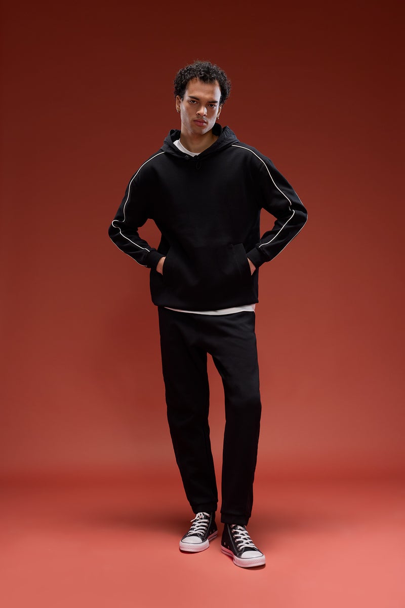 DeFacto Black Man Regular Fit With Pockets Sweatpants Casual - Image 1