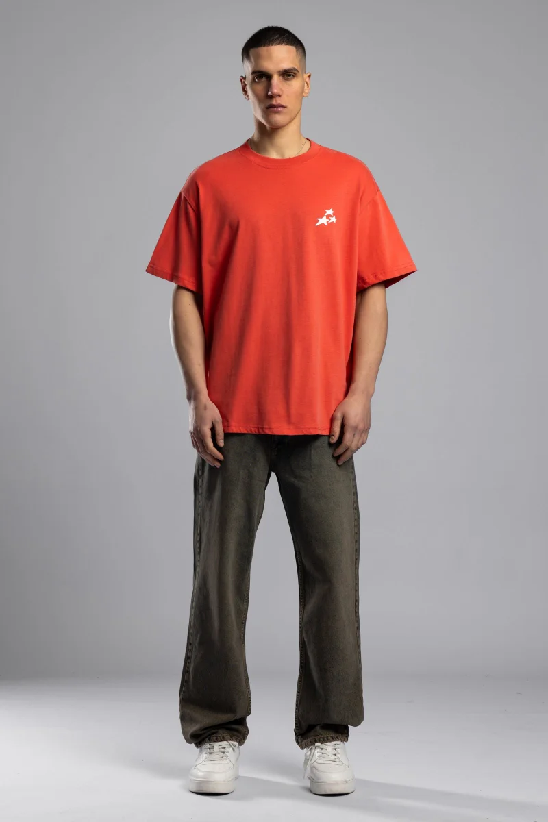 Catch Embossed Printed Oversize T-shirt
