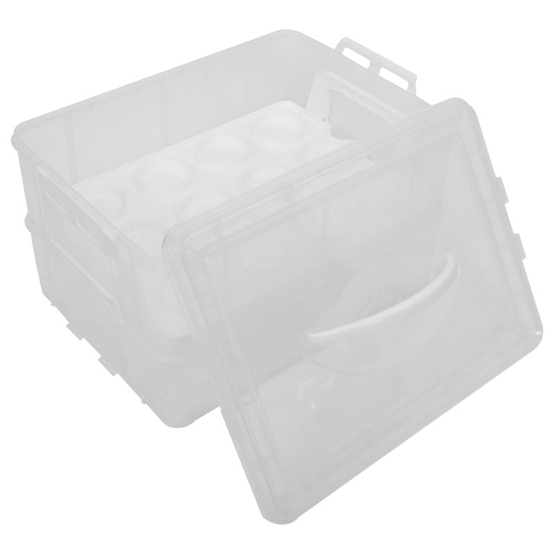Cake Carrier Cake Box Handheld Cake Case Dessert Carrying Box Cake Container - Image 1