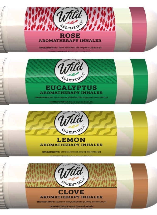 mEssentials Wild Smell Retraining Kit Nasal Inhalers, Made in The USA, Pure Oils, Olfactory Therapy, Loss of Smell, Aromatherapy White, White, Small-Medium - Image 1