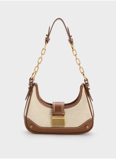 Charles & Keith Winslet Belted Hobo Bag  - Image 1