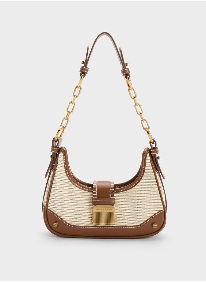 Charles & Keith Winslet Belted Hobo Bag  - Image 1