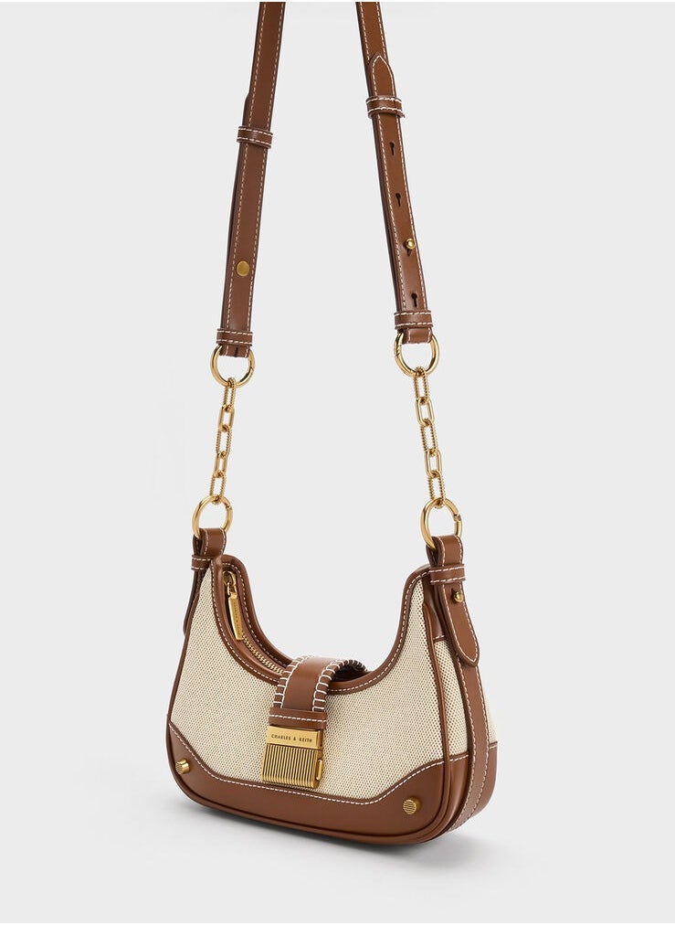 Charles & Keith Winslet Belted Hobo Bag  - Image 2